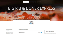Desktop Screenshot of bigribdonerexpress.nl
